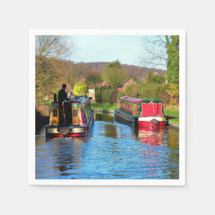 SERVILLETA DE PAPEL NARROWBOATS