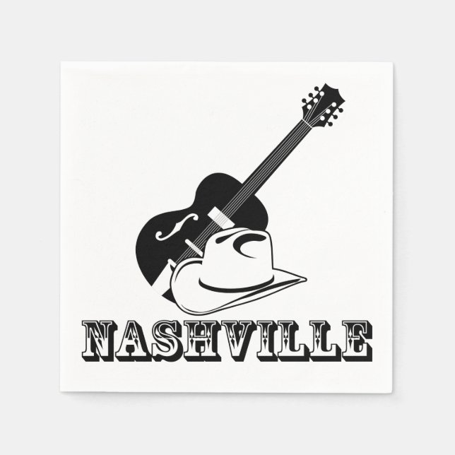 Servilleta De Papel Nashville (Anverso)