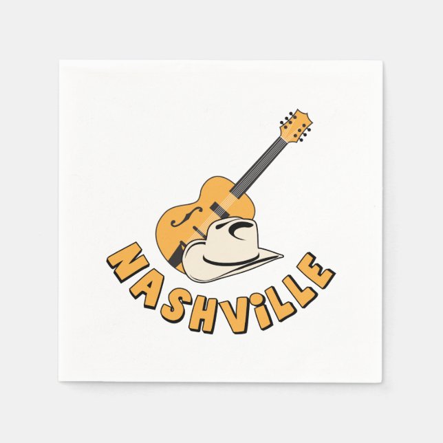 Servilleta De Papel Nashville (Anverso)