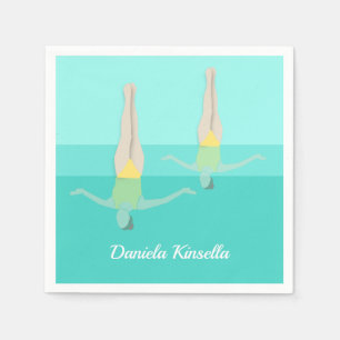 Servilleta De Papel Natación artística