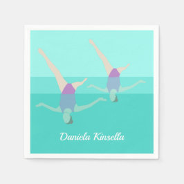 Servilleta De Papel Natación artística
