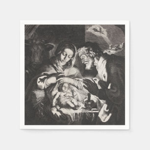 Servilleta De Papel Natividad de los Navidades del niño Jesús