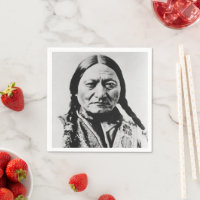 Nativo Americano: Lakota Toro Sentado Fuerte Bufor