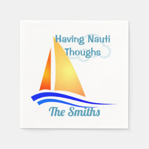 Servilleta De Papel Nauti Thoughts Nautical