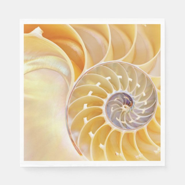 Servilleta De Papel Nautilus Paper Napkin (Anverso)