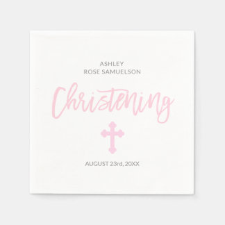 Servilleta De Papel NAVEGACIÓN cruzada CHICA blanco rosado personaliza