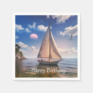 Servilleta De Papel Navegación en barco