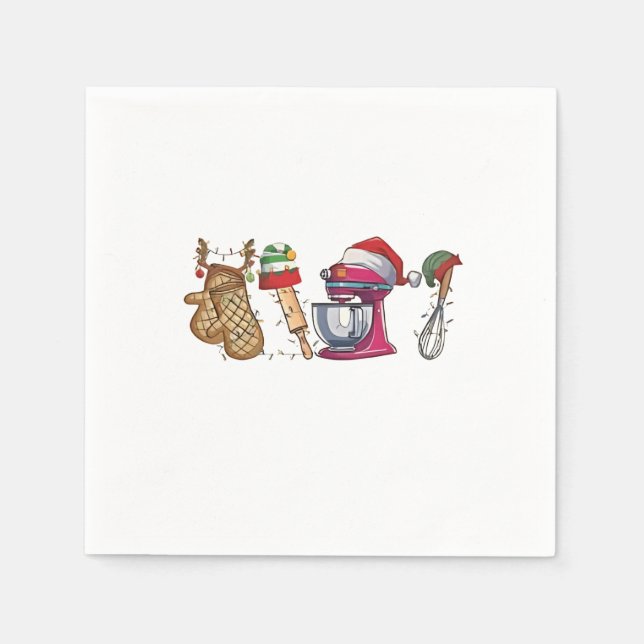 Servilleta De Papel navidad 2026,  (Anverso)
