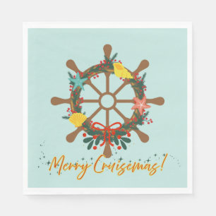 Servilleta De Papel Navidad Crucero Náutico