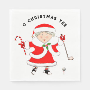 Servilleta De Papel Navidad de golf