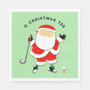 Servilleta De Papel Navidad de Golf