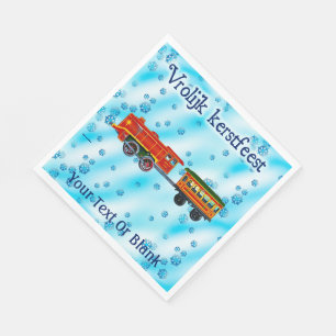 Servilleta De Papel Navidad Express - Vrolijk kerstfeest