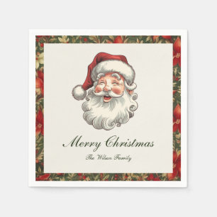 Servilleta De Papel Navidad tradicional vintage