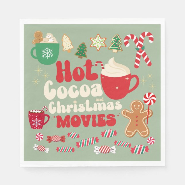 Servilleta De Papel Navidad Vintage (Anverso)