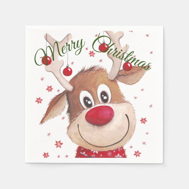 Servilleta De Papel Navidades (Anverso)