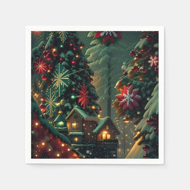 Servilleta De Papel Navidades (Anverso)