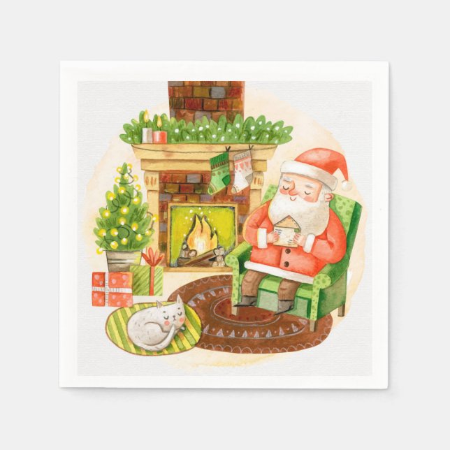 Servilleta De Papel Navidades (Anverso)