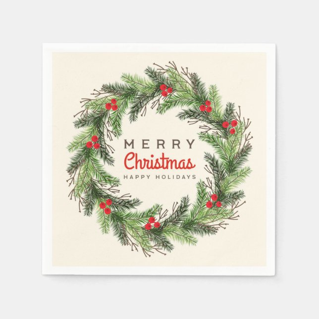 Servilleta De Papel Navidades (Anverso)