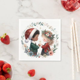 Servilleta De Papel Navidades amigos