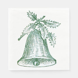 Servilleta De Papel Navidades amordazan con Holly