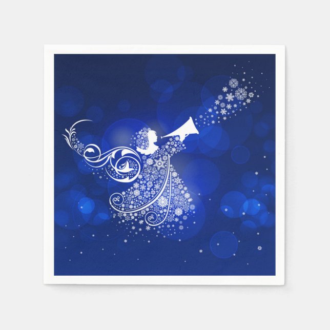 Servilleta De Papel Navidades Angel (Anverso)