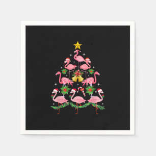 Servilleta De Papel Navidades - Árbol de Navidad de flamenco