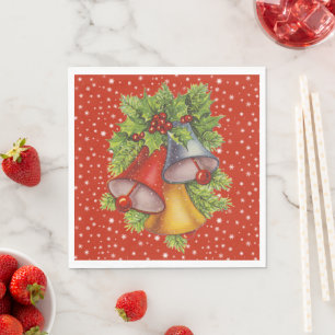 Servilleta De Papel Navidades Bells Papel Cuchillas