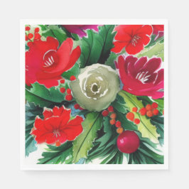 Servilleta De Papel Navidades Bouquet
