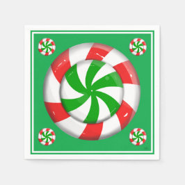 Servilleta De Papel Navidades Candy