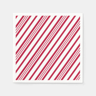 Servilleta De Papel Navidades Candy Cane Stripe