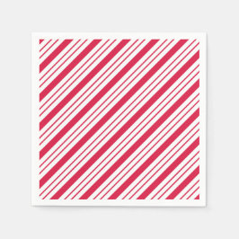 Servilleta De Papel Navidades Candy Peppermint Fiesta Holiday Napkins