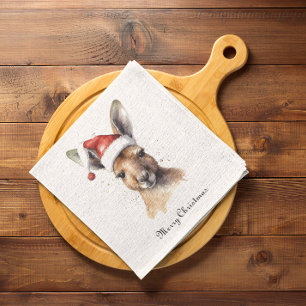 Servilleta De Papel Navidades canguro, personalizable
