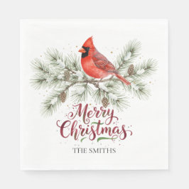 Servilleta De Papel Navidades Cardinal Holiday Paper Napkin