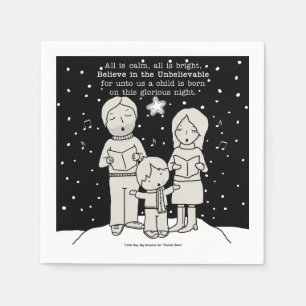 Servilleta De Papel Navidades Caroling