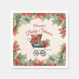 Servilleta De Papel Navidades Carriage Baby Shower