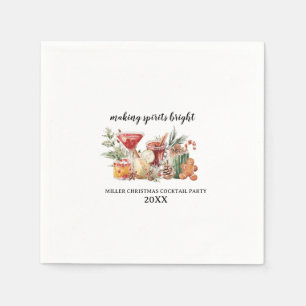 Servilleta De Papel Navidades Cocktail Paper Napkins