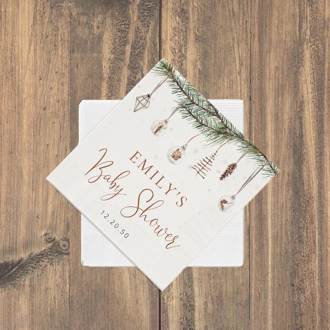 Servilleta De Papel Navidades cómodos Baby Shower Fiesta Napkins (Subido por el creador)