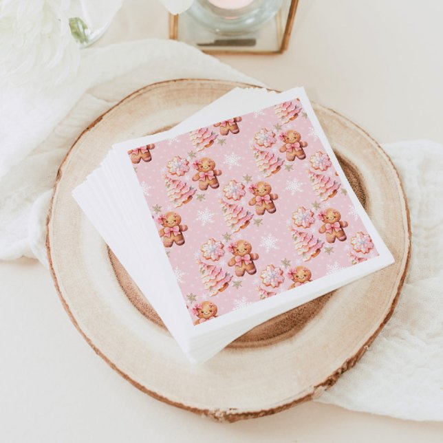 Servilleta De Papel Navidades Cookie gingerbread hombre cumpleaños ros (Subido por el creador)