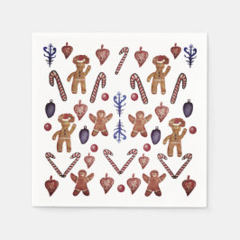 Servilleta De Papel Navidades Cookies y Sweets