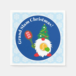 Servilleta De Papel navidades 🎾 Cute Enanos con pelota de tenis