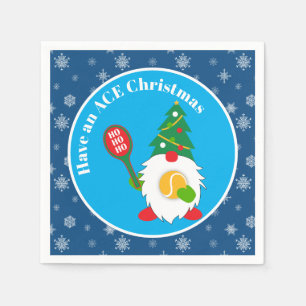 Servilleta De Papel navidades 🎾 Cute Enanos con pelota de tenis