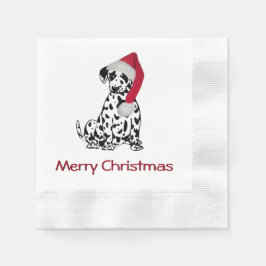 Servilleta De Papel Navidades Dalmatian