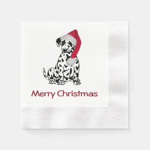 Servilleta De Papel Navidades Dalmatian