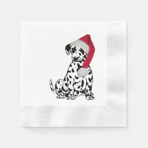 Servilleta De Papel Navidades Dalmatian