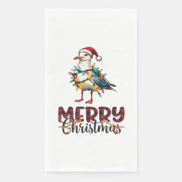 Servilleta De Papel Navidades de aves marinas con gaviota marina Gorra