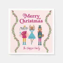 Servilleta De Papel Navidades de ballet de pepino