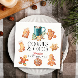 Servilleta De Papel Navidades de cocina y cacao en Baby Shower