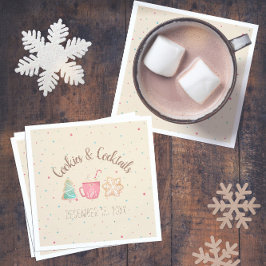 Servilleta De Papel Navidades de cocina y cócteles Intercambio de cook