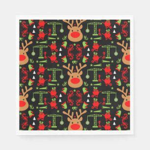 Servilleta De Papel Navidades de construcción de edificios