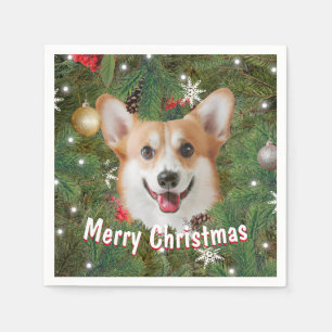 Servilleta De Papel Navidades de Corgi